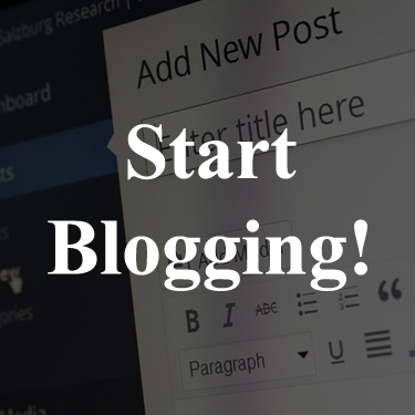 Start Blogging