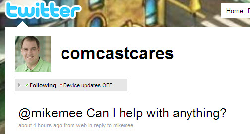ComcastCares on Twitter